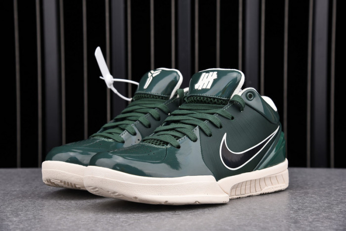nike kobe 4 protro undefeated milwaukee bucks - cq3869-301