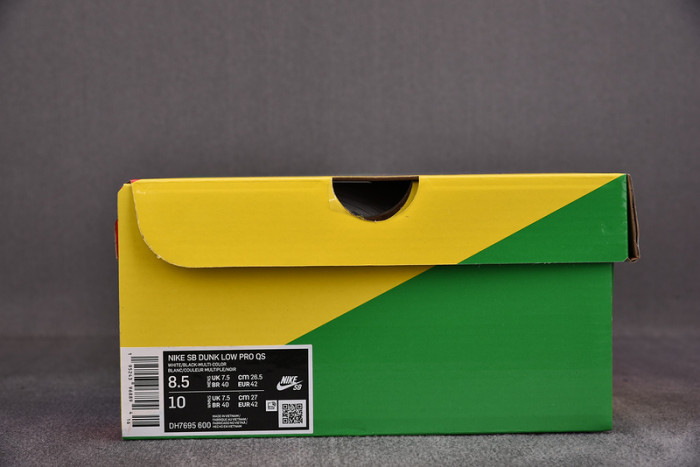 nike sb dunk low pro parra abstract art (2021) - dh7695-600