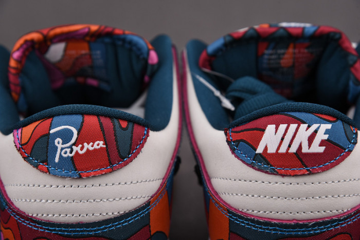 nike sb dunk low pro parra abstract art (2021) - dh7695-600