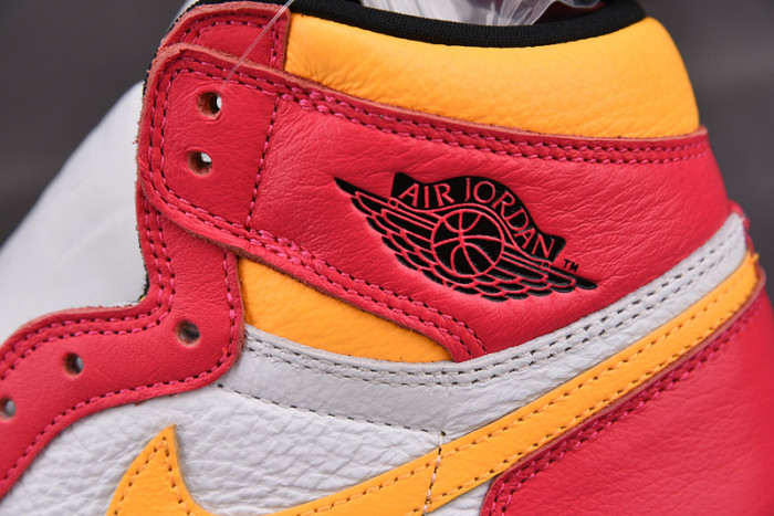 jordan 1 retro high og light fusion red - 555088-603