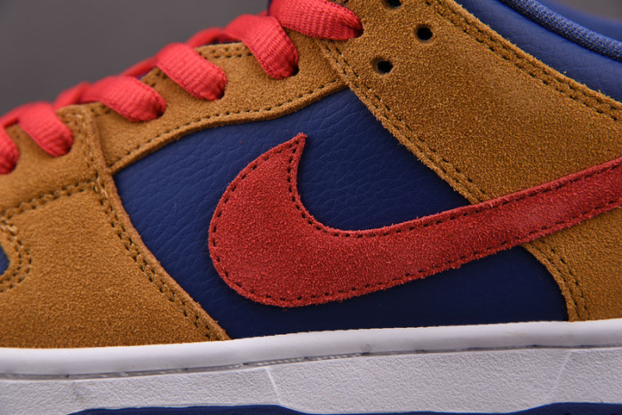 nike sb dunk low reverse papa bear - bq6817-700