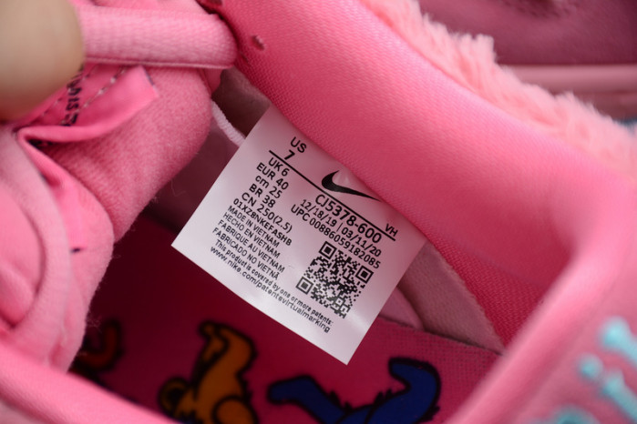 grateful dead x nike sb dunk low "pink bear"-cj5378-600