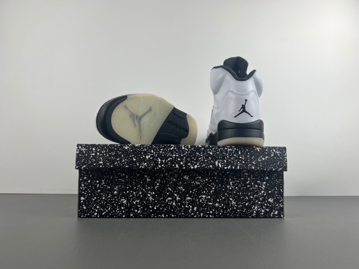 air jordan 5 “white black” dd0587-110