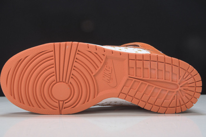 nike dunk high pro sb s*upre*me orange -307385-181