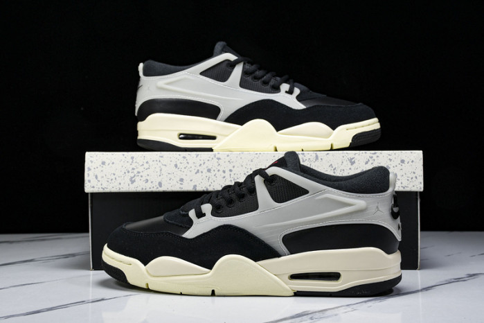 air jordan 4 rm “black/sail” fq7939-006