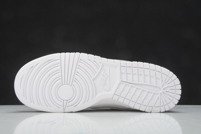 nike dunk low triple white dd1503-109