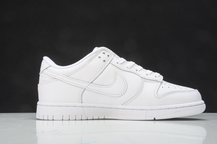 nike dunk low triple white dd1503-109
