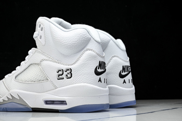 Air Jordan 5 White Metallic 2026 HQ7978-103