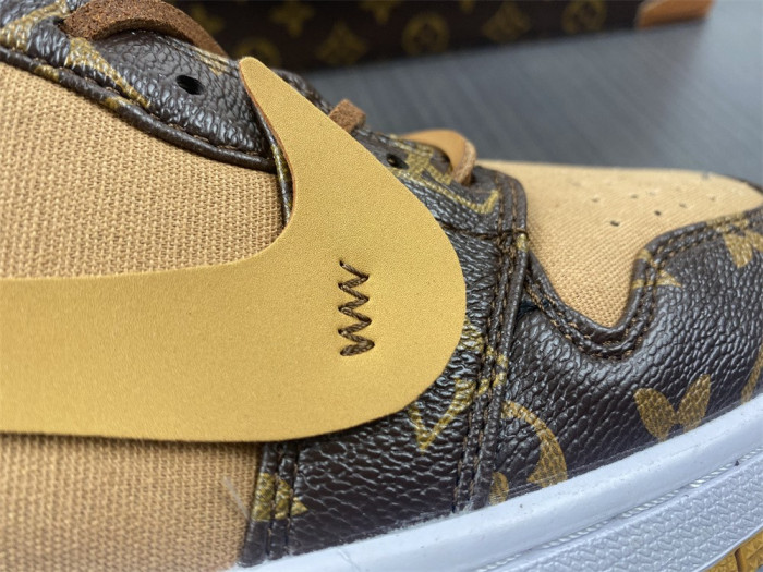 l w x of x air jordan 1 cusT0ms aq0818-201