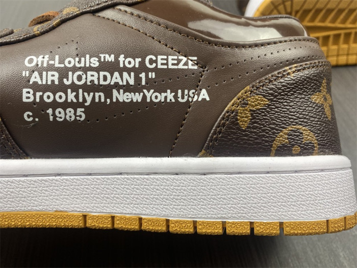 l w x of x air jordan 1 cusT0ms aq0818-201