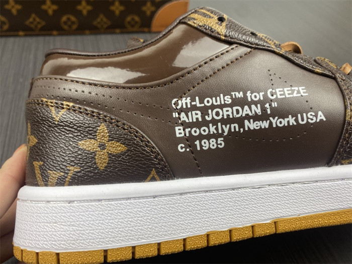 l w x of x air jordan 1 cusT0ms aq0818-201