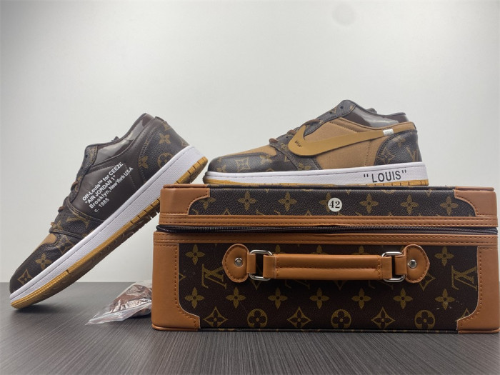 l w x of x air jordan 1 cusT0ms aq0818-201