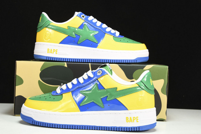 a bathing ape bape sta low copshoe bp-189
