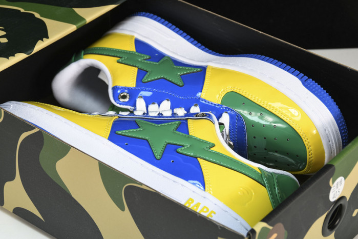 a bathing ape bape sta low copshoe bp-189