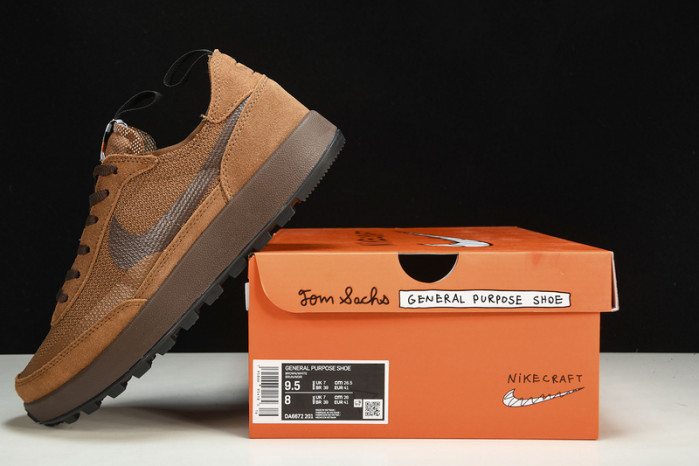 nikecraft general purpose shoe T0m sachs brown da6672-201