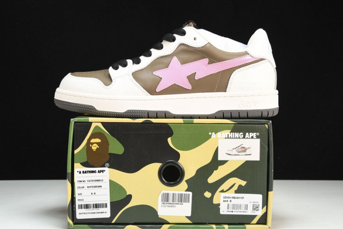 a bathing ape bape sta low copshoe bp-185