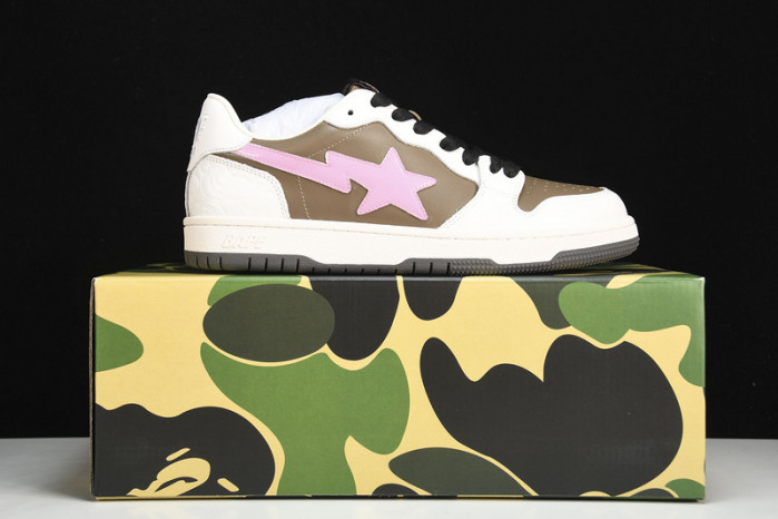 a bathing ape bape sta low copshoe bp-185