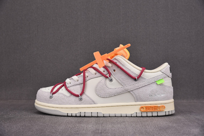 nike of x dunk low ''lot 35 of 50'' - dj0950-114