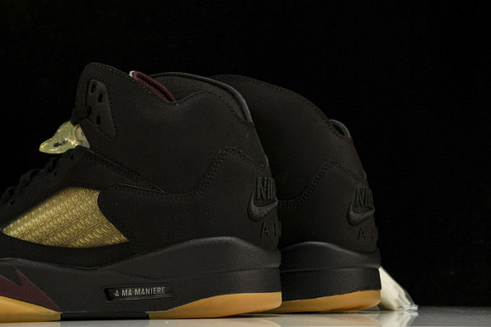 a ma maniére x air jordan 5 “black” fd1330-001