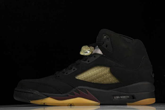 a ma maniére x air jordan 5 “black” fd1330-001