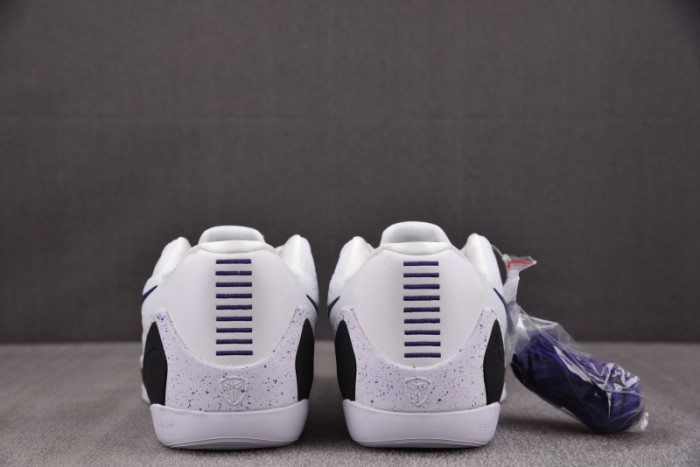 Kobe 9 Elite Low EM Protro White Court Purple IH1401-100