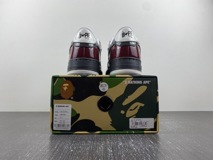 a bathing ape bape sta low copshoe bp-208