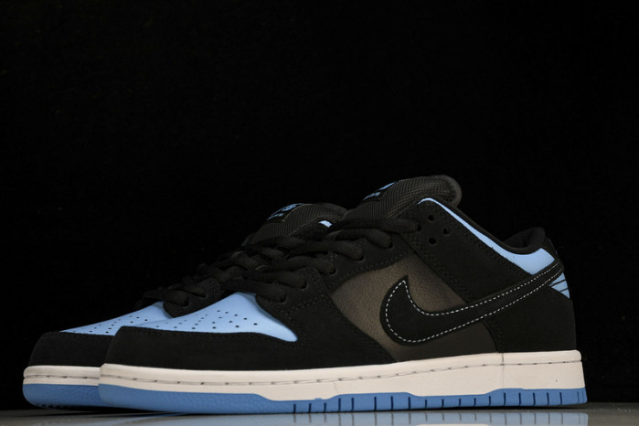 nike sb dunk low black university blue - 304292-048