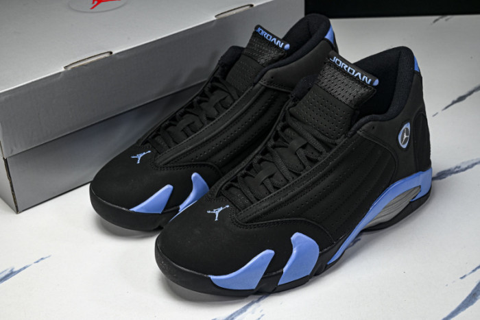 Jordan 14 Black University Blue 2026 487471-002