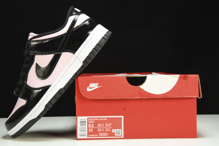 nike dunk low pink foam black (w) - dj9955-600