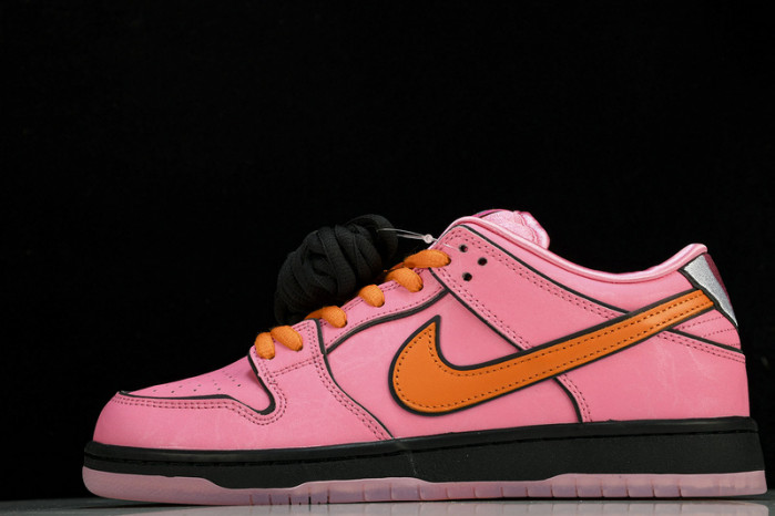 the powerpuff girls x dunk low pro sb qs ''blossom'' fd2631-600