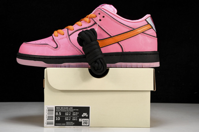 the powerpuff girls x dunk low pro sb qs 