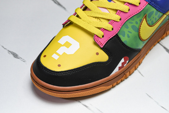 nike dunk low mario kart cusT0m dh0952-102