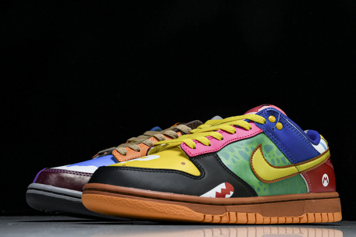 nike dunk low mario kart cusT0m dh0952-102