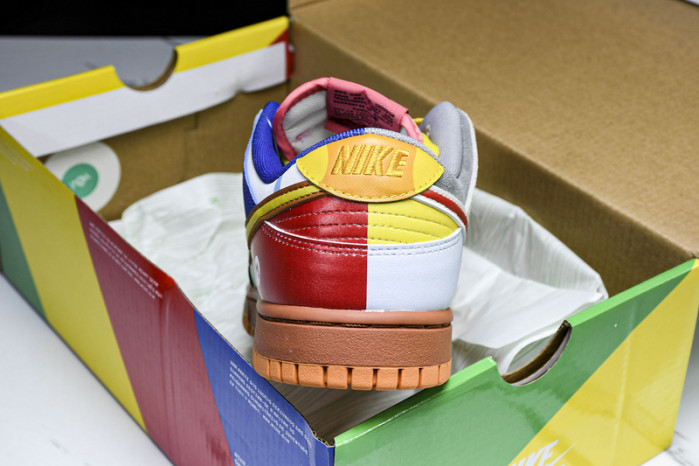 nike dunk low mario kart cusT0m dh0952-102