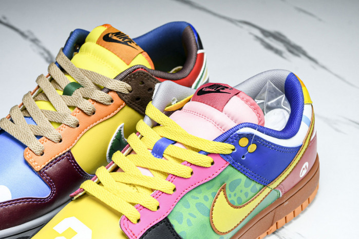 nike dunk low mario kart cusT0m dh0952-102