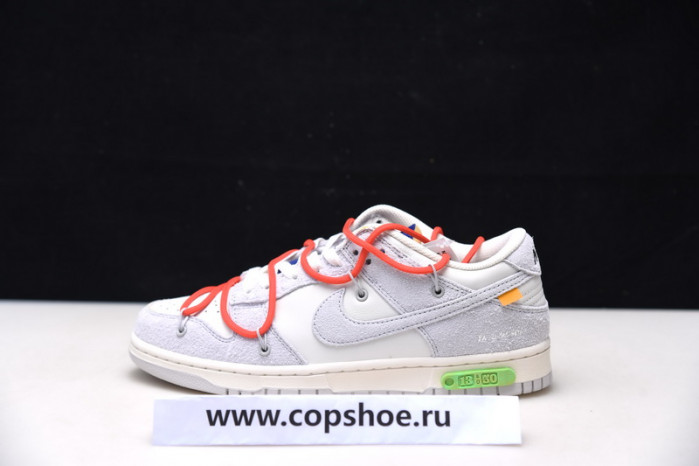 of x dunk low ''lot 13 of 50'' - dj0950-110