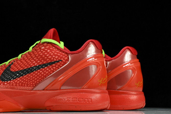 nike kobe 6 protro reverse grinch fv4921-600