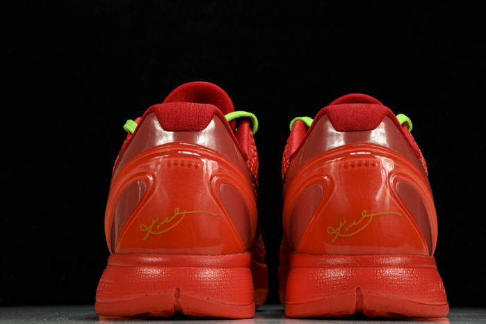 nike kobe 6 protro reverse grinch fv4921-600