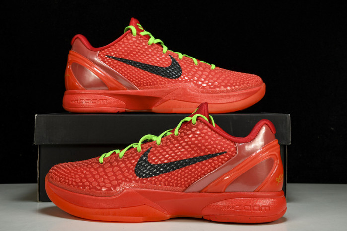 nike kobe 6 protro reverse grinch fv4921-600