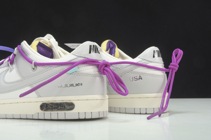 of x dunk low 