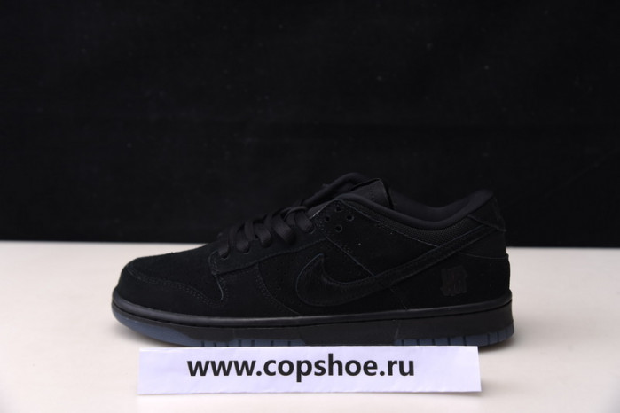 nike dunk low sp undefeated 5 on it black - do9329-001