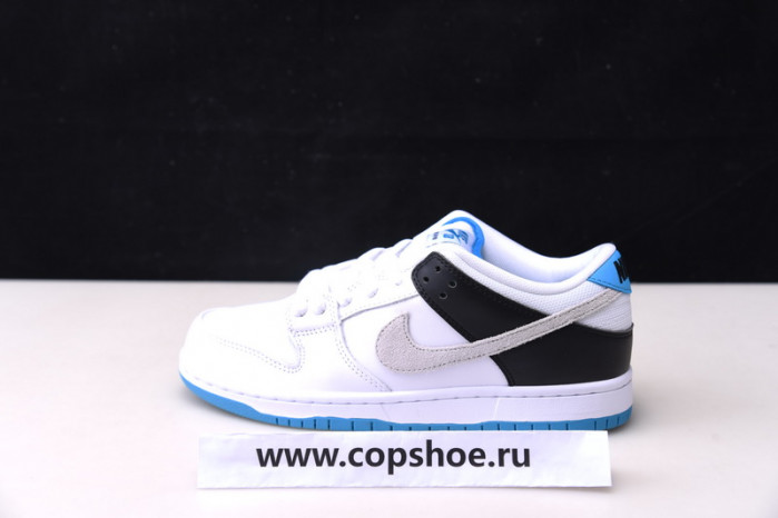 nike sb dunk low "laser blue" bq6817-101