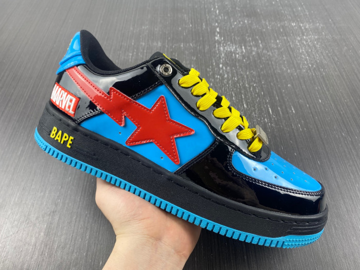 a bathing ape bape sta low copshoe bp-198