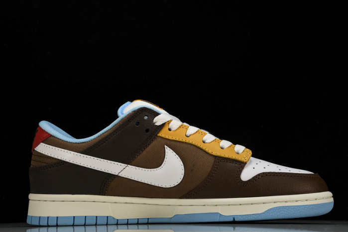 nike dunk low medium brown 314142-203