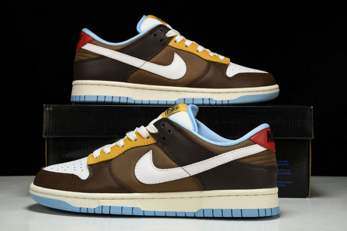 nike dunk low medium brown 314142-203