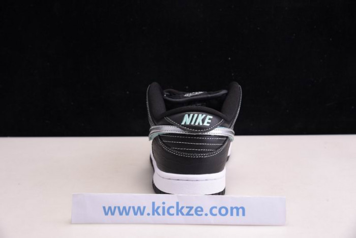 nike sb dunk lof Di*m*nd s*pply co black Di*m*nd bv1310-001