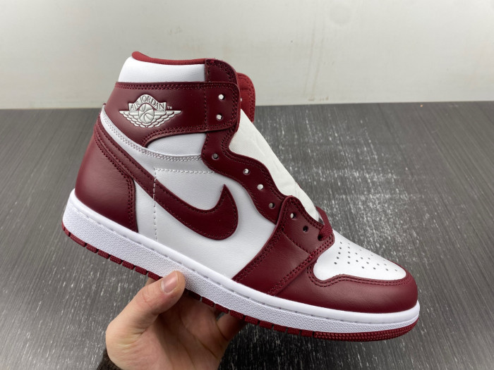 air jordan 1 high og team red dz5485-160