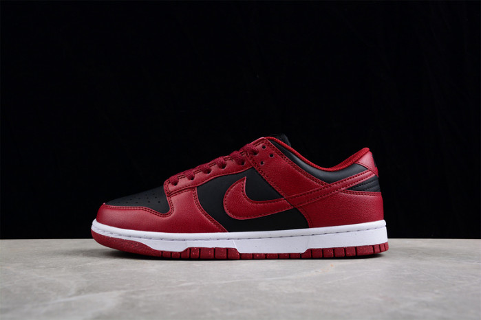 nike dunk low next nature dark red black dn1431-002