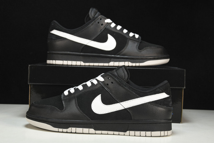 nike dunk low black electrolime white - 318020-031