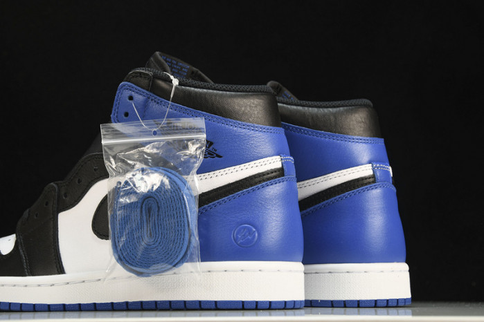 air jordan 1 retro “fragment” black/sport royal-white mens 716371-040